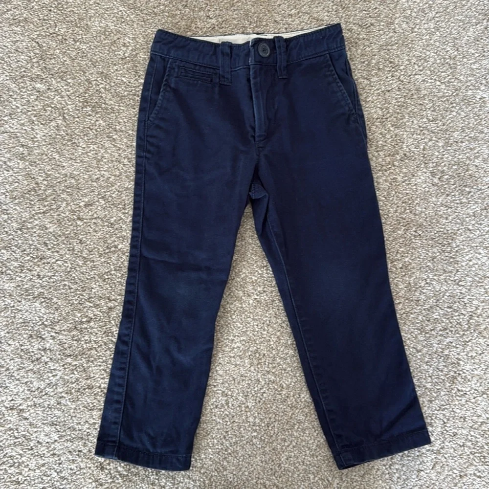 Gap Navy Blue Khaki School Pants - 3T